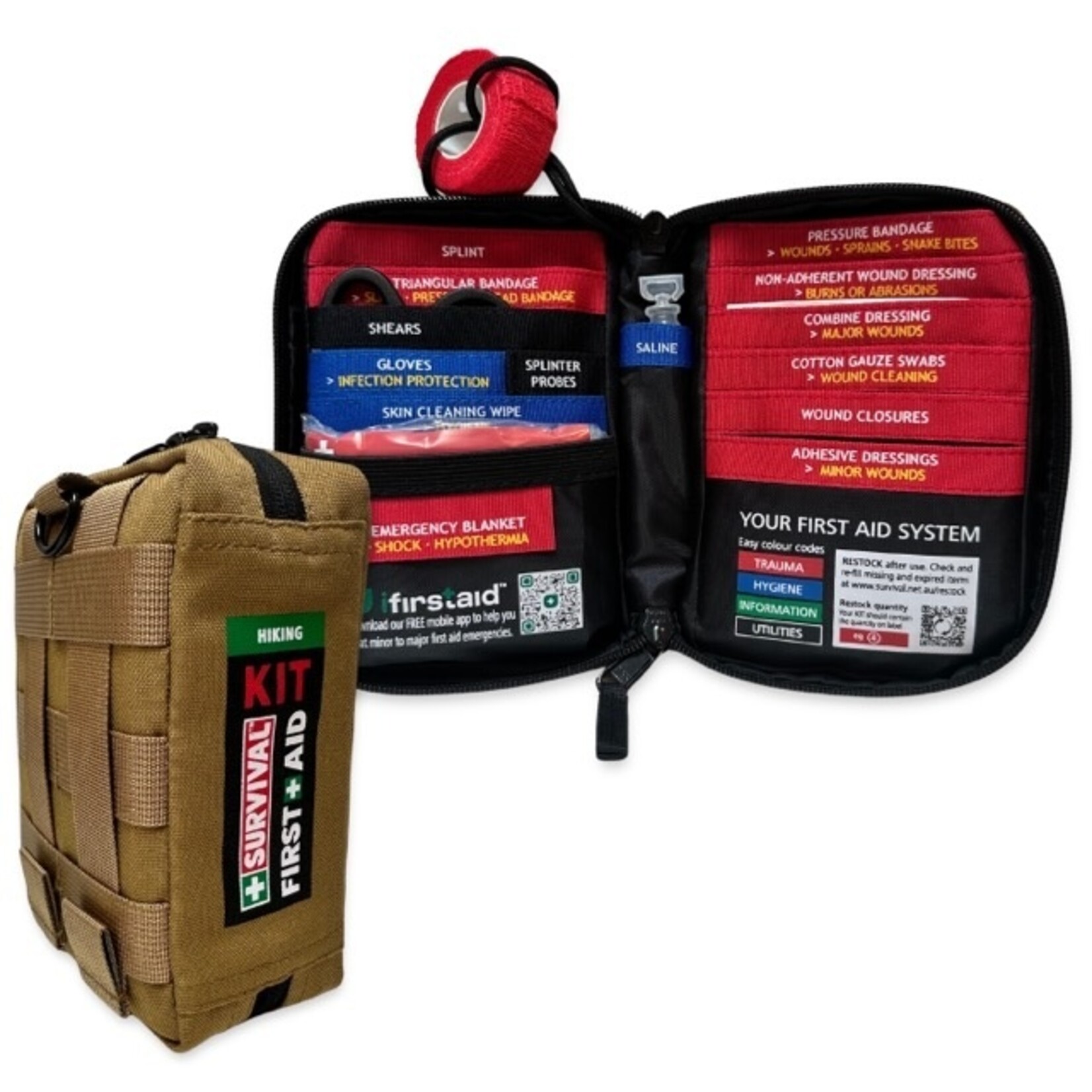 SURVIVAL Hiking First Aid Kit