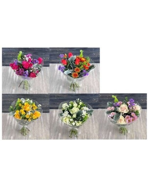 Boeket Bouyant met 16 verse bloemen | Lengte 45 centimeter | Per boeket te bestellen