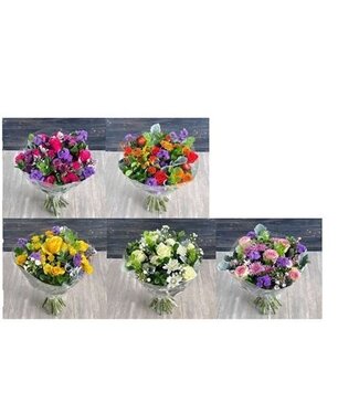 Florimo Fresh Flowers Boeket Bubbly met 30 verse bloemen | Lengte 45 centimeter | Per boeket