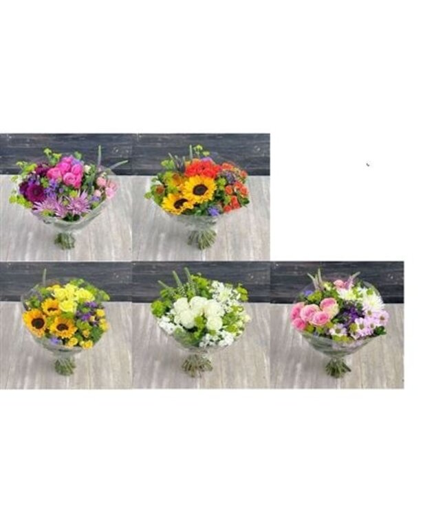 Boeket Shapely met 30 verse bloemen | Lengte 45 centimeter | Per boeket te bestellen
