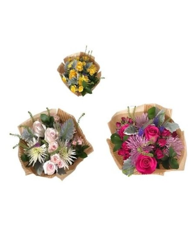 Boeket Special Lady met 17 verse bloemen | Lengte 45 centimeter | Per boeket te bestellen