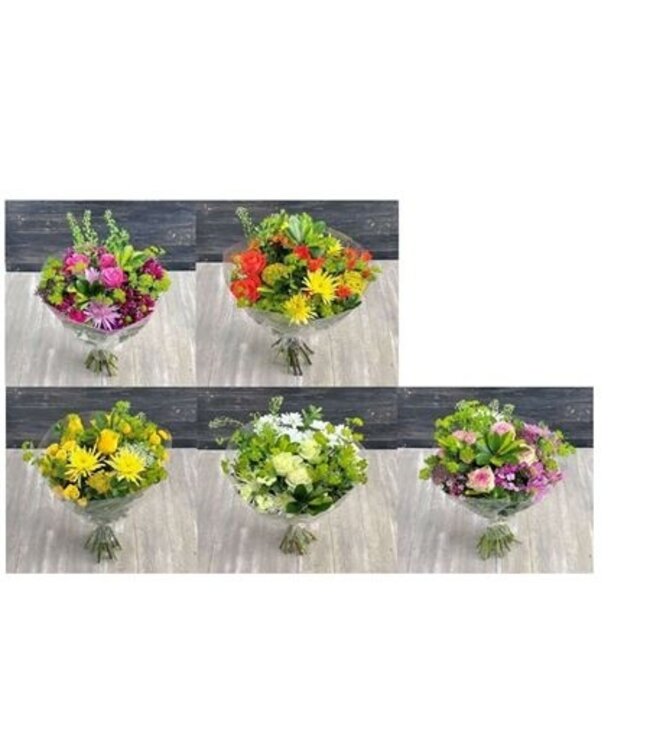 Boeket Tempting met 23 verse bloemen | Lengte 45 centimeter | Per boeket te bestellen