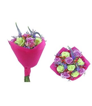Florimo Fresh Flowers Boeket Munchie met 18 verse bloemen | Lengte 45 centimeter | Per boeket