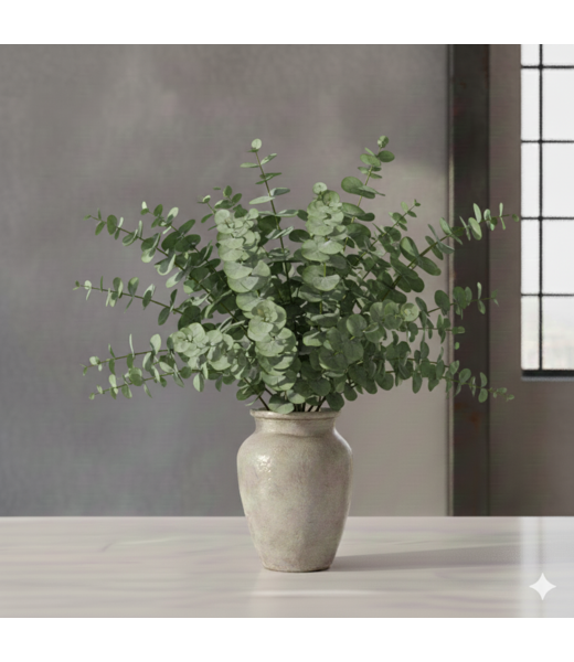 Florimo Fresh Flowers Verse Eucalyptus Cinerea | 350 - 400 gram per bos | Lengte 65 - 70 centimeter | Per bos