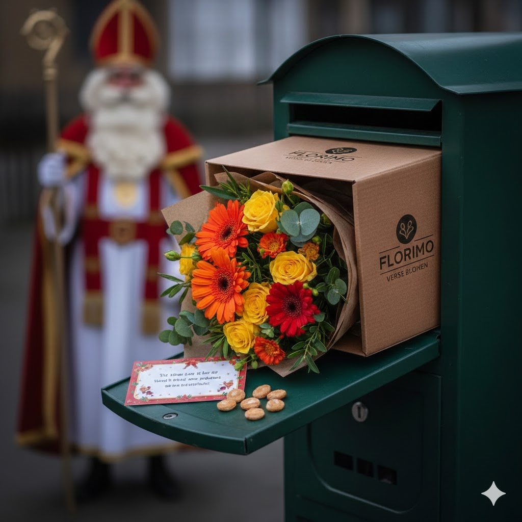 Sint-cadeautje: Verras met Verse Bloemen door de brievenbus!