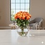 Verse oranje-gele rozen - PRIJSPAKKER - Lengte ± 60 centimeter - Per 10 stuks te bestellen