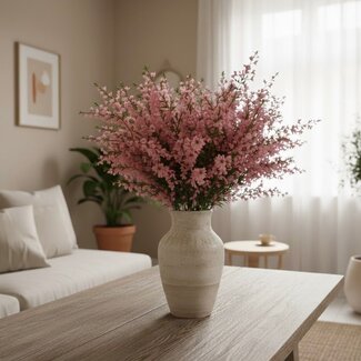 Florimo Fresh Flowers Frischer Rosa Ginster | Länge 65 Zentimeter | 400 Gramm | Pro Bund