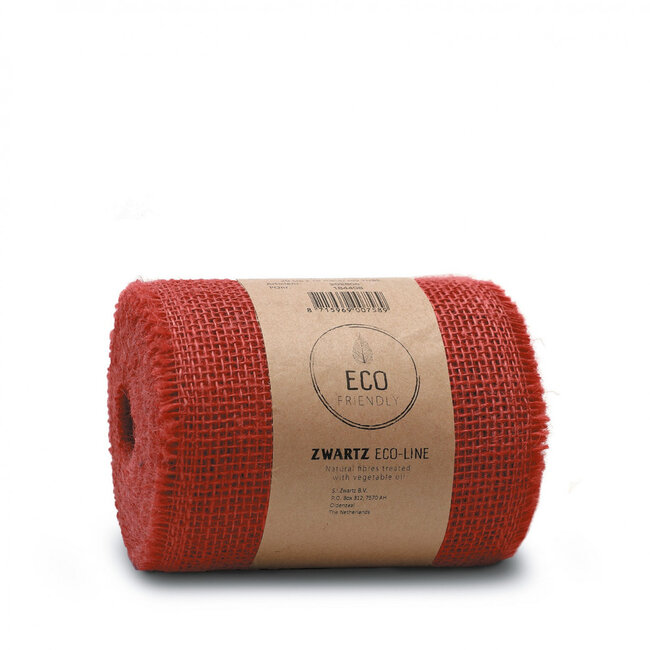 Rustic Jute Ribbon 150 mm | Wide Decorative Ribbon | Length 10 meters | Per piece