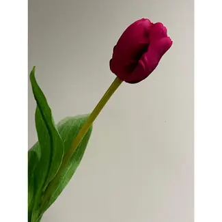 Florimo Fresh Flowers Zijde Tulp | 48 cm | Roze | Per stuk