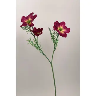 Florimo Fresh Flowers Zijden Cosmea | 65 cm | Roze | Per stuk