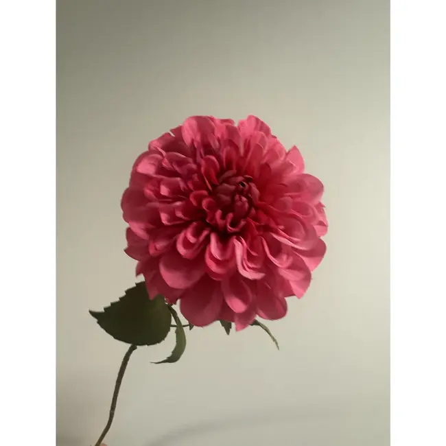 Luxury Silk Dahlia Coral | Realistic Artificial Flower | 90 cm tall | Available per piece