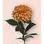 Luxury Silk Dahlia Orange | Realistic Artificial Flower | 70 cm tall | Available per piece