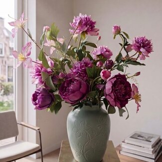 Florimo Fresh Flowers Zijden Boeket | Majestic Violet