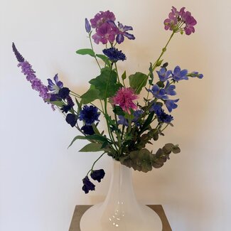 Florimo Fresh Flowers Silk Bouquet | Ocean Indigo