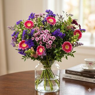 Florimo Fresh Flowers Fresh Bouquet | Mystic Mist | 40 centimeters | 18 stems