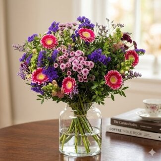 Florimo Fresh Flowers Vers Boeket | Mystic Mist | 40 centimeter | 18 stelen