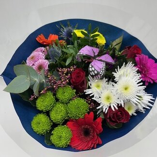 Florimo Fresh Flowers Fresh Bouquet | Mystic Mist | 40 centimeters | 18 stems