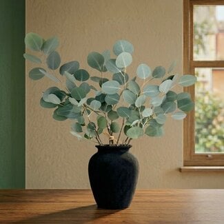 Florimo Fresh Flowers Frischer Eukalyptus Populus | 300 Gramm pro Strauß | Länge 65 - 70 Zentimeter | pro Strauß