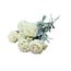 Ranonkels | Kleur: Wit | Ranunculus of Boterbloemen kunstbloemen | Lengte ± 50 centimeter | Met 3 bloemen per tak