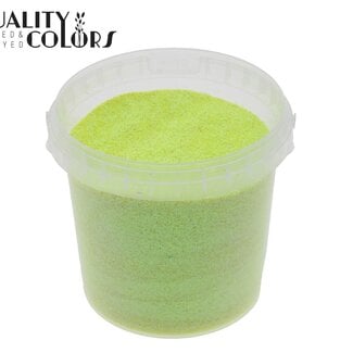 Glitter in Herbruikbaar Emmertje “Crystal Yellow” | Kleur: Geel | Inhoud 400 gram | Per emmertje