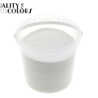 Glitter in Herbruikbaar Emmertje | Kleur: Transparant | Inhoud 400 gram | Per emmertje