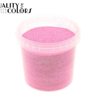Glitter in Herbruikbaar Emmertje “Pink Blush” | Kleur: Roze | Inhoud 400 gram | Per emmertje