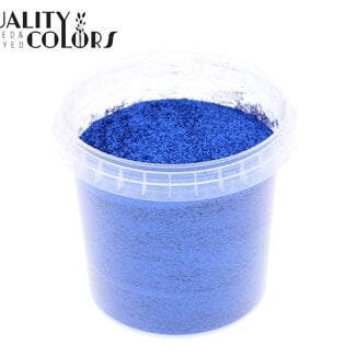 Glitter in Herbruikbaar Emmertje “Navy Blue” | Kleur: Blauw | Inhoud 400 gram | Per emmertje
