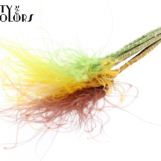 Gedroogd Stipa Vedergras “Summer Mix” | Kleur: Gemengde Kleuren | Stypha Penata Droogbloemen | Lengte ± 60 centimeter | 10 pluimpjes per bos | Per bos
