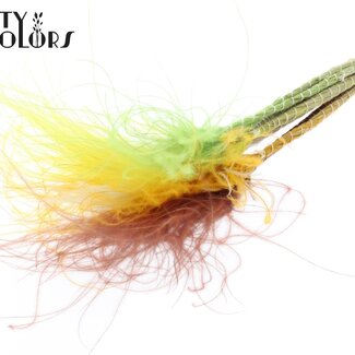 QC Gedroogd Stipa Vedergras “Summer Mix” | Kleur: Gemengde Kleuren | Stypha Penata Droogbloemen | Lengte ± 60 centimeter | 10 pluimpjes per bos | Per bos