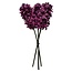 Hyacinth Artificial flower | Colour: Purple | Length ± 40 centimetre | 3 stems per bunch | Per bunch
