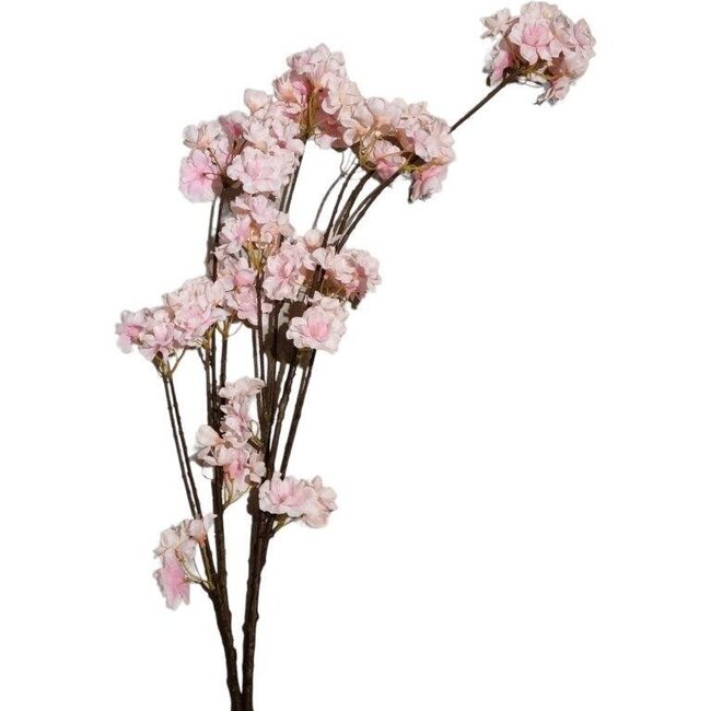 Cherry Blossom Artificial Flower | Colour: Pink | Prunus artificial flowers | Length ± 135 centimetre | Per artificial flower