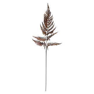 Arti Flora Parietai Fern Leaf Artificial Plant | Colour: Orange | Length ± 95 centimeter | Per stem