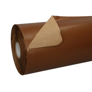 4A Paper on roll | Colour: Chocolate brown | Width 60 centimeter | 50 gram/m2 | Weight 12 kilo | Per roll