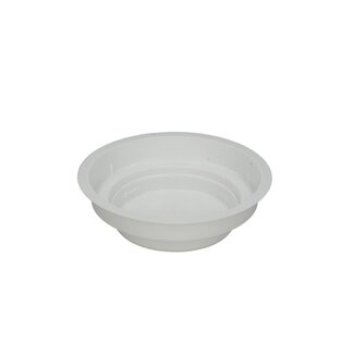 4A Oasis Junior Bowl | Colour: Natural White | Diameter 12 centimetre | Height 3 centimetre | Per 25 bowls
