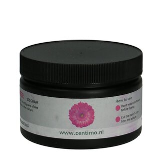 4A Bloemen Optrekverf | Kleur: Paars | Gewicht 100 gram | Per potje