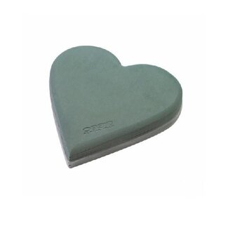 4A Oasis Heart Ecobase | Colour: Green | Diameter 29 centimeter | Height 4.5 centimeter | Per 2 hearts