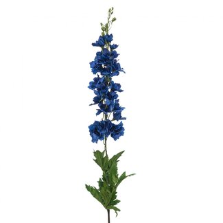 4A Ridderspoor Kunstbloem | Kleur: Blauw | Delphinium Kunstbloemen | Lengte ± 90 centimeter | Per 4 kunstbloemen