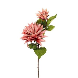 4A Dahlia Kunstbloem “Karma” | Kleur: Roze | Dahlia Karma | Lengte ± 71 centimeter | Per 10 kunstbloemen