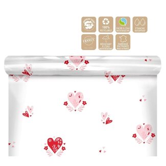 4A Foil on Roll “Etincelant” | Colour: Pink | Width 80 centimetre | Length 120 metre | Per roll