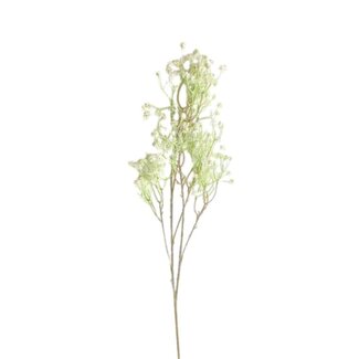 4A Gipskruid Kunstbloem | Kleur: Natuurlijk Wit | Gypsophilia Kunstbloemen | Lengte ± 85 centimeter | Per 10 kunstbloemen