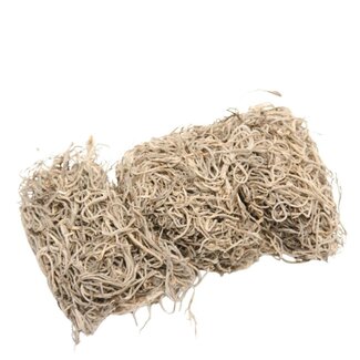 4A Dried Tillandsia Moss | Colour: Light brown | Dry decoration | Weight 80 gram | Per bag