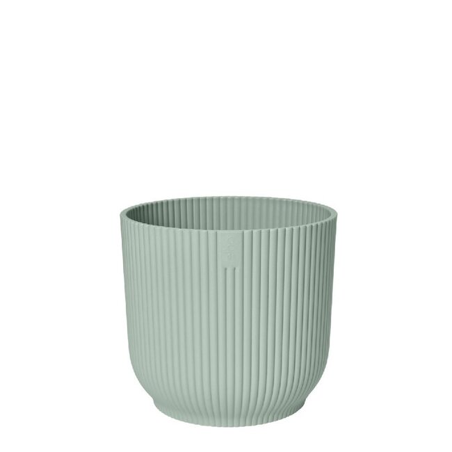 Plastic Flowerpot Plant pot "Vibes" | Colour: Mint | Diameter 14 centimeter | Height 13 centimeter | Per 8 flowerpots