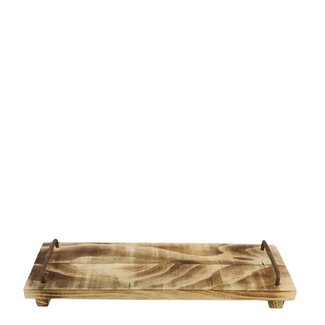 4A Wooden Tray Sturdy | Colour: Brown | Length 40 centimeter | Width 14 centimeter | Height 7 centimeter | Per tray
