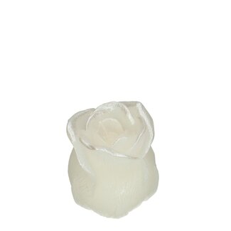 4A Roos Kaars | Kleur: Natuurlijk Wit | Diameter 6 centimeter | Hoogte 7 centimeter | Per 9 kaarsen