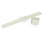 Bracelet Snapband Wrapband Wristband | Colour: Cream-coloured | Per 2 bracelets