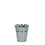 Zinc Vase | Colour: Silver-coloured | Diameter 11.5 centimeter | Height 12.5 centimeter | Per 10 vases
