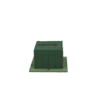 4A Oasis Bioline Deco Plaat | Kleur: Groen | Lengte 11.5 centimeter | Breedte 11 centimeter | Hoogte 8 centimeter | Per plaat