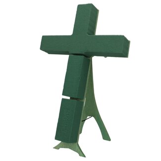 4A Oasis Bioline Kruis | Kleur: Groen | Lengte 40 centimeter | Breedte 24.5 centimeter | Hoogte 5.5 centimeter | Per 2 kruizen