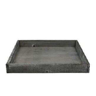 4A Wooden Tray | Colour: Grey | Diameter 30 centimeter | Height 3.5 centimeter | Per 4 trays