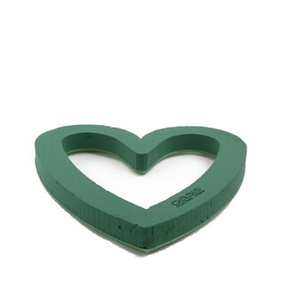 4A Oasis Bioline Hart Open | Kleur: Groen | Lengte 60 centimeter | Breedte 60 centimeter | Hoogte 5.5 centimeter | Per 2 harten